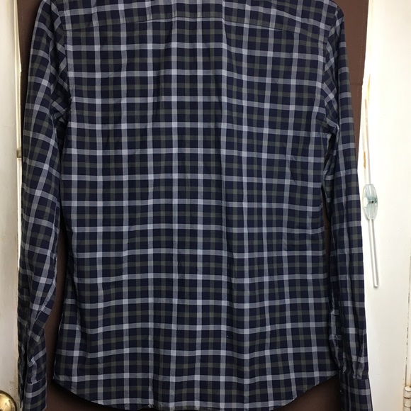 Givenchy Paris Fitted LongSleeve ButtonPlaid Shirt - Picture 6 of 8